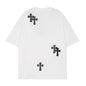 Chrome Heart T Shirts T-Shirt Short Sleeve Cross