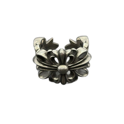 Chrome Heart Ring Vintage Cross