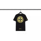 Chrome Heart T Shirts Sanskrit Large Logo Cross Print Short Sleeve T-Shirt