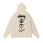 Stussy Hoodie Fall/Winter Fleece Hooded Sweater
