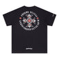 Chrome Heart T Shirts Red Cross Sanskrit Letter Short Sleeve T-Shirt