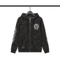 Chrome Heart Hoodie Loren Dark Pattern Ten Raven Hoof Fan Loose Jacket