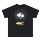 Chrome Heart T Shirts Crowe Cartoon Comic Print Short Sleeve