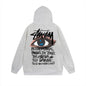 Stussy Hoodie Zip Cardigan Hooded Sweater