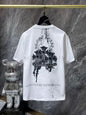 Chrome Heart T Shirts Sanskrit Half Sleeve Crew Neck Short Sleeve Casual