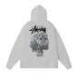 Stussy Hoodie Fall/Winter Fleece Hooded Sweater