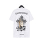 Chrome Heart T Shirts Croix Hands Ribbon Cross