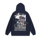 Stussy Hoodie Zip Cardigan Hooded Sweater