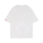Chrome Heart T Shirts Chrome Hearts Sanskrit Horseshoe Pattern Short Sleeve T-Shirt