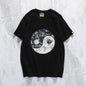 Bathing Ape T-Shirt Round Neck Summer Casual Cartoon Short Sleeve Pullover Anime T-shirt