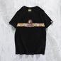Bathing Ape T-Shirt Summer Casual Straight White Short Sleeve Cotton Round Neck T-shirt