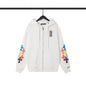 Chrome Heart Hoodie Croix Tires Zip Cardigan Hooded Sweater