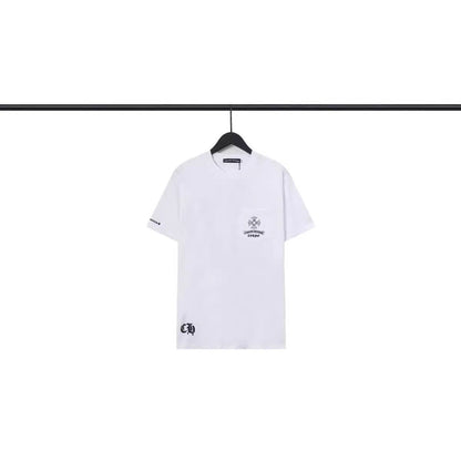 Chrome Heart T Shirts Croix Cross Gypsy Cotton Crew Neck Short Sleeve T-Shirt