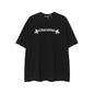 Chrome Heart T Shirts Horseshoe Cross Old Retro Fashion Men's and Women's Short Sleeve T-Shirt
