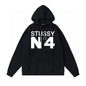 Stussy Hoodie Fall/Winter Fleece Hooded Sweater