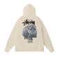 Stussy Hoodie Fall/Winter Fleece Hooded Sweater