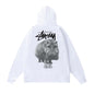 Stussy Hoodie Fall/Winter Fleece Hooded Sweater