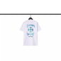 Chrome Heart T Shirts Sanskrit Cross Print Embroidery Loose Short Sleeve T-Shirt