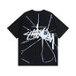 Stussy T-Shirts Casual Loose Couple T-Shirts