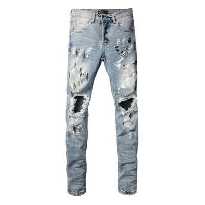 PURPLE  Fashion Jeans 9100