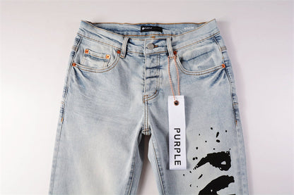 PURPLE  Fashion Jeans 9048