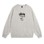 Stussy Sweatshirts Autumn/Winter Fleece Couple Sweatshirts