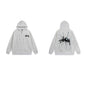 Stussy Hoodie Zip-Up Cardigan Fleece Hooded Sweater