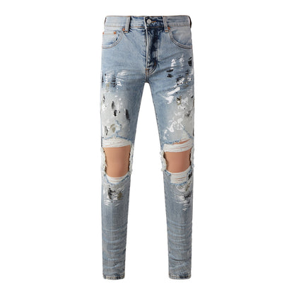 PURPLE  Fashion Jeans 9100