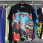 Godspeed T-shirts Astronaut Robot Printed Cotton Casual Short Sleeve Men and Women