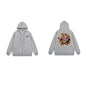 Stussy Hoodie Zip-Up Cardigan Fleece Hooded Sweater