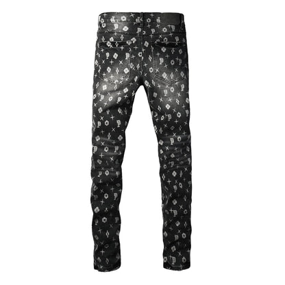 PURPLE  Fashion Jeans 9112