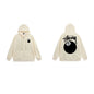 Stussy Hoodie Zip-Up Cardigan Fleece Hooded Sweater