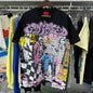 Godspeed T-shirts Graffiti Wall Skull Artist Printing Cotton Casual Short Sleeves Men and Women