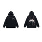 Stussy Hoodie Zip-Up Cardigan Fleece Hooded Sweater