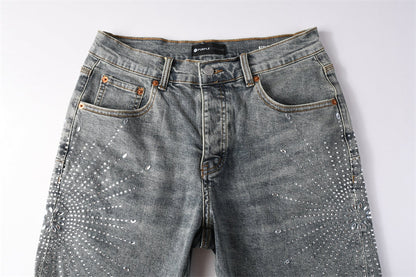 PURPLE  Fashion Jeans 5093